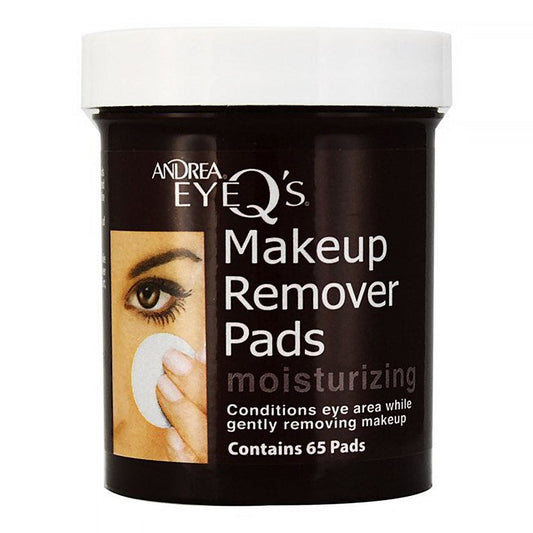 Black ANDREA EyeQ's Moisturizing Makeup Remover Pads (65pads)
