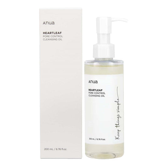Lavender ANUA Heartleaf Pore Control Cleansing Oil (200ml)