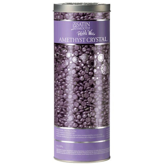 Dim Gray Dannyco Sundries Satin Smooth Thin-Film Hard Pebble Wax - Amethyst Crystal