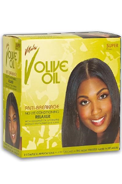 Pale Goldenrod VITALE Olive Oil No Lye Relaxer Kit 2App [Sup]