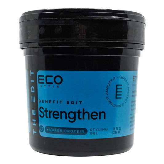 Black ECO Benefit Edit Styling Gel (16oz) - Super Protein