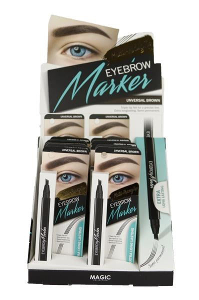 White Smoke MAGIC COLLECTION Eyebrow Marker with Triple Tip Felt