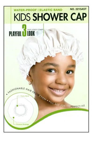 White Smoke MAGIC COLLECTION Kids Shower Cap