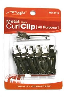 White Smoke MAGIC COLLECTION Metal Curl Clip