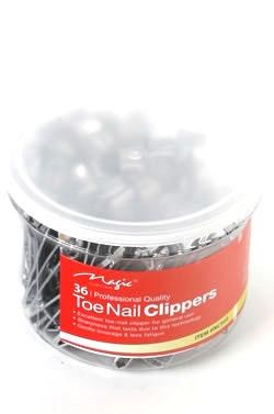 White Smoke MAGIC COLLECTION Toe Nail Clippers (36pcs/Jar)
