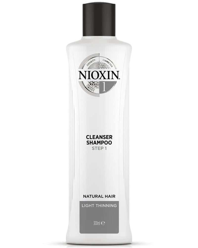 White Smoke NIOXIN System 1 Cleanser Shampoo (300ml/10.1oz)