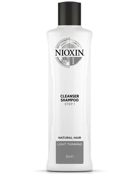 White Smoke NIOXIN System 1 Cleanser Shampoo (300ml/10.1oz)