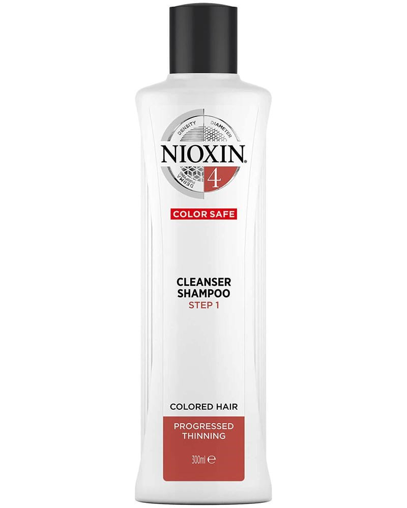 White Smoke NIOXIN System 4 Cleanser Shampoo (300ml/10.1oz)