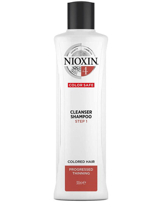 White Smoke NIOXIN System 4 Cleanser Shampoo (300ml/10.1oz)