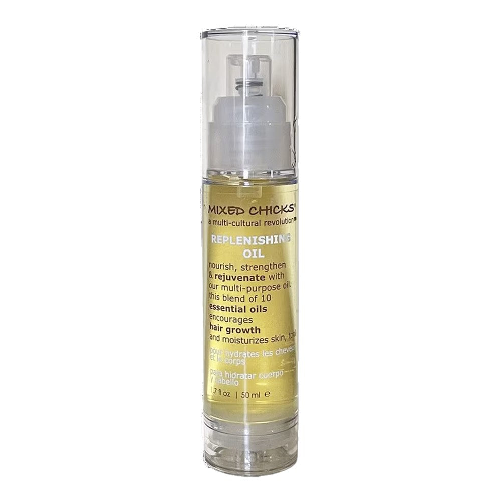 Dark Gray MIXED CHICKS Replenishing Oil (1.7oz)