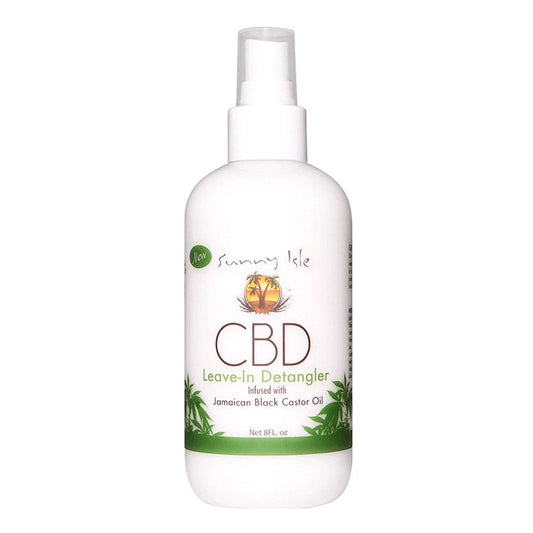 White Smoke SUNNY ISLE Jamaican Black Castor CBD Leave In Detangler (8oz)