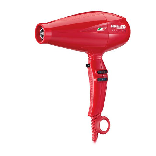 White Smoke BaBylissPRO Ferrari Red Volare V1 Blow Dryer