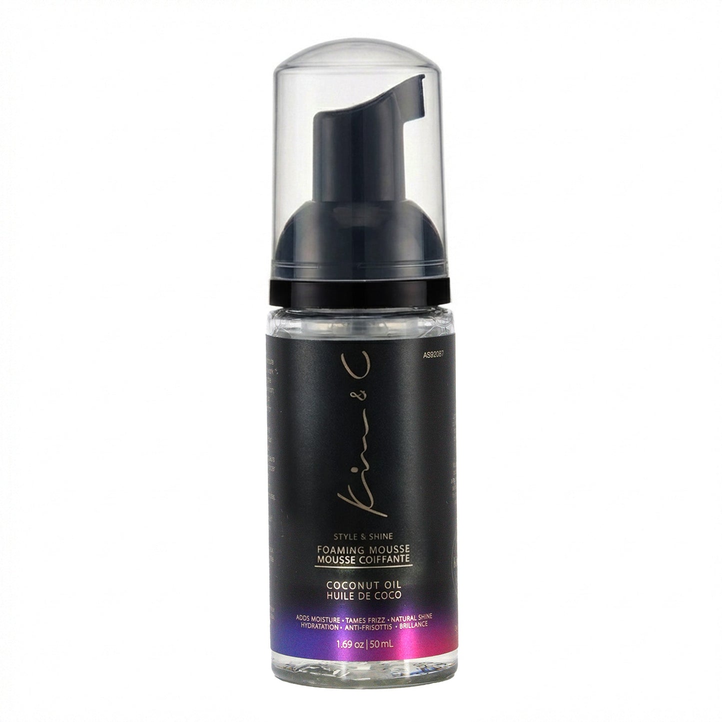 Kim &amp; C Foaming Mousse 1.69oz - Coconut Oil