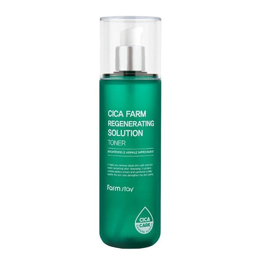 Dark Cyan FARMSTAY Cica Farm Regenerating Solution Toner (200ml)