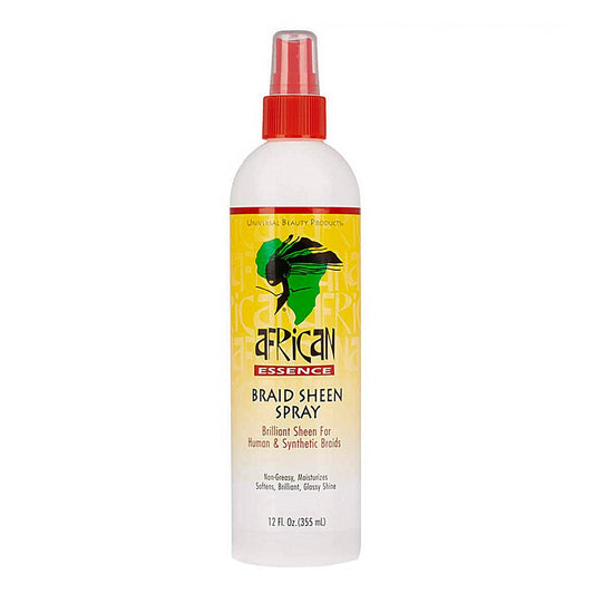 White Smoke AFRICAN ESSENCE Braid Sheen Spray (12oz)