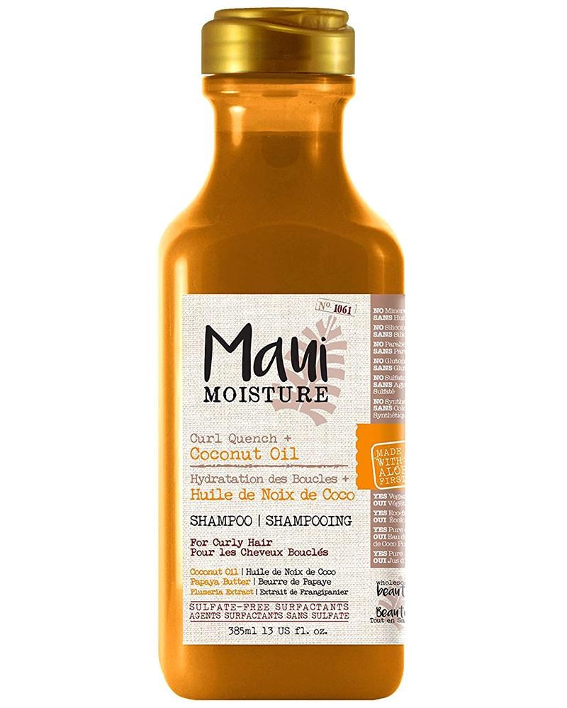 White Smoke MAUI MOISTURE Curl Quench Coconut Oil Shampoo (13oz)