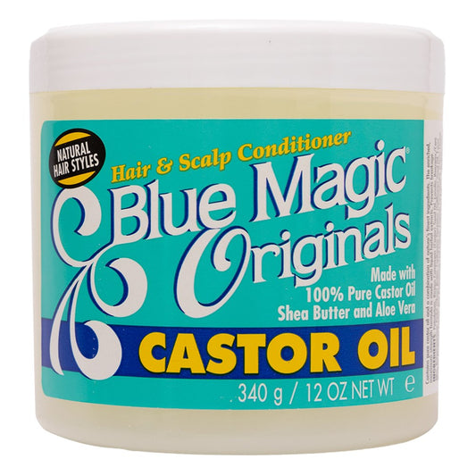 Light Gray BLUE MAGIC Castor Oil Hair &amp; Scalp Conditioner (12oz)
