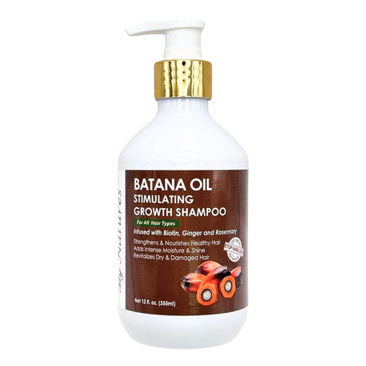 White Smoke BY NATURES Batana Oil Stimulating Shampoo (12oz)