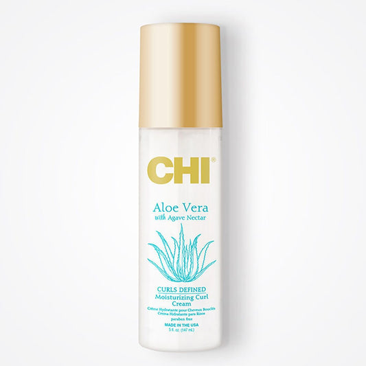 White Smoke CHI Aloe Vera Curl Defined Moisturizing Curl Cream (5oz)