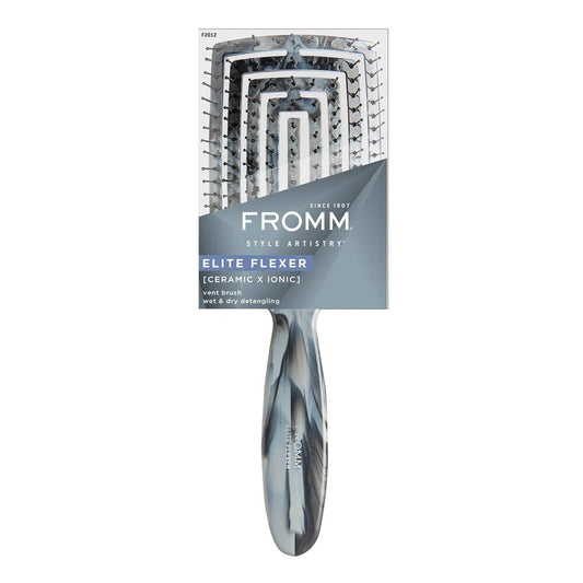 White Smoke FROMM Elite Flexer Vent Brush