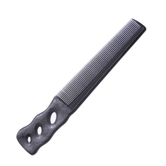 White Smoke YS Park – Flex Carbon Barber Comb – 165mm – Black