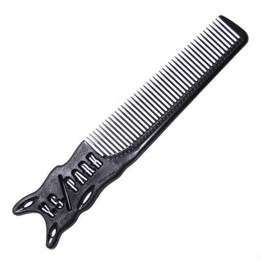 White Smoke YS Park – Flex Carbon Barber Comb – 205mm – Black
