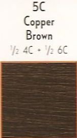 Dark Slate Gray Scruples TrueIntegrity Color 5C Copper Brown, Professional Permanent Cream Hair Color for Vibrant Copper Tone and Rich Brown Dimension, Salon Hair Dye for Root Touch Up, 2.05 oz