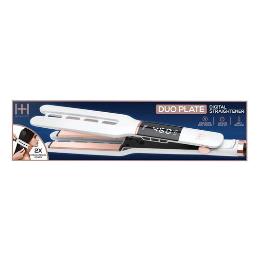 White Smoke ANNIE Hot &amp; Hotter Duo Plate Digital Straightener
