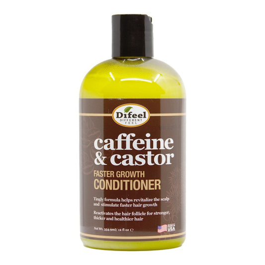 White Smoke Difeel(Sunflower)  Caffeine &amp; Castor Faster Growth Conditioner (12oz)