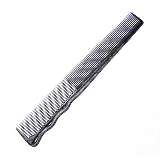 White Smoke YS Park – Flex Carbon Barber Comb – 167mm – Black