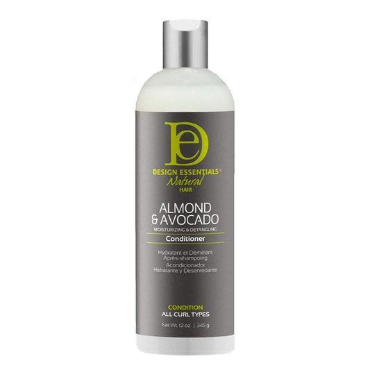 White Smoke DESIGN ESSENTIALS Almond &amp; Avocado Moisturizing &amp; Detangling Conditioner
