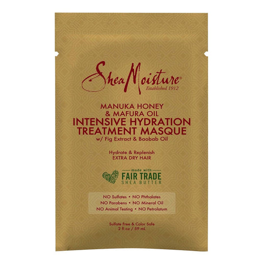 Sienna SHEA MOISTURE Manuka Honey &amp; Mafura Oil Intensive Hydration Hair Masque Packet (2oz)