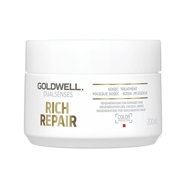White Smoke Goldwell USA Dualsenses - Rich Repair Restoring 60 second Treatment