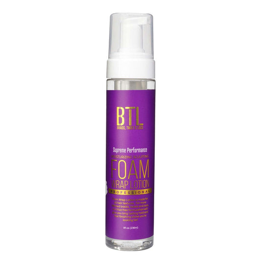 White Smoke BTL Supreme Moisturizing Sculpting Foam Wrap Lotion (8oz)