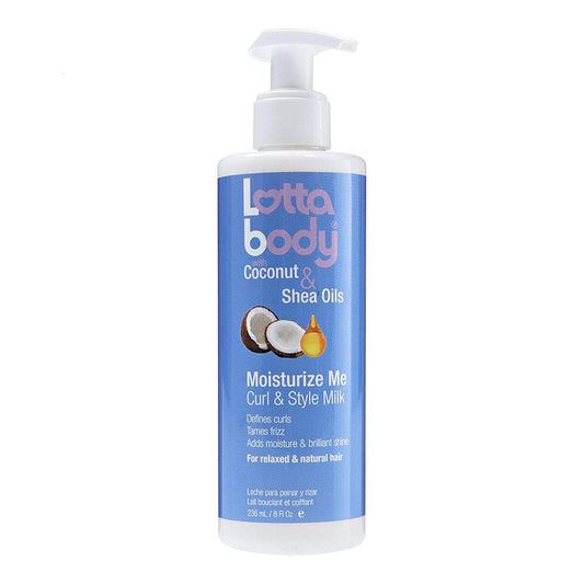 White Smoke LOTTABODY Coconut &amp; Shea Oils Curl &amp; Style Milk (8oz)