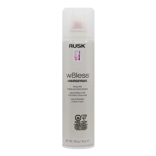 Gray RUSK W8less Strong Hold Shaping &amp; Control Hair Spray (10oz)