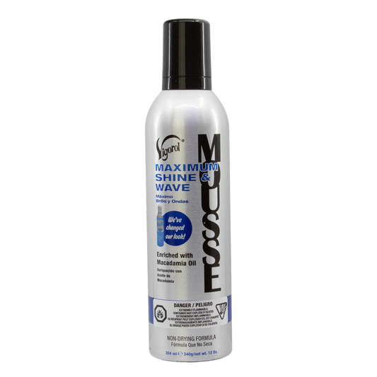 White Smoke VIGOROL Maximum Shine &amp; Wave Mousse (12oz)