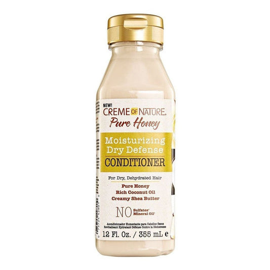 Light Gray CREME OF NATURE Pure Honey Hydrating Dry Defense Conditioner (12oz)