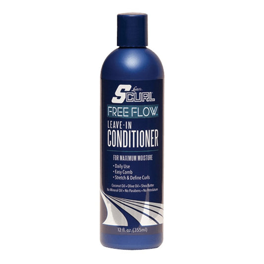 White Smoke SCURL Free Flow Leave in Conditioner (12oz)