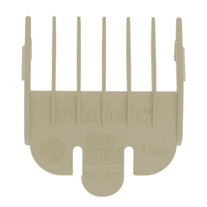 White Smoke Wahl Professional #1 -1/2 (3/16″ / 4.5mm) Plastic Clipper Guide