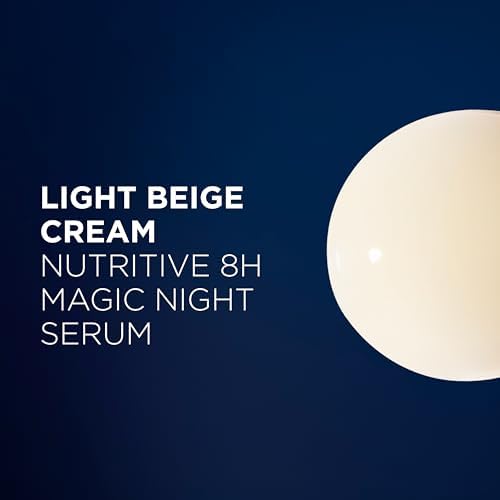 Midnight Blue Kerastase Nutritive 8H Magic Night Serum – For Dry Hair, Travel, 1.01 Fl Oz