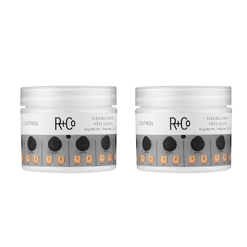 Lavender R+Co CONTROL Flexible Paste, 2.2 oz/62 G, Relative Paradise Scent
