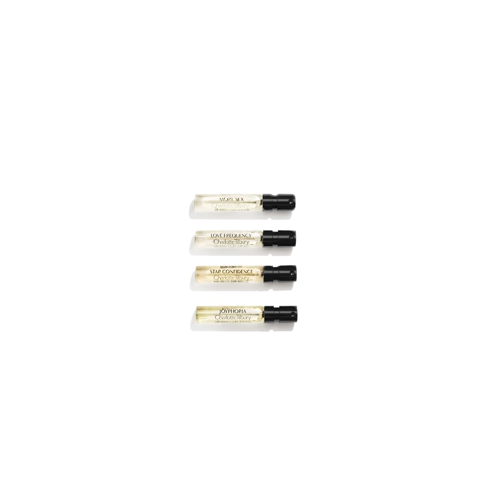 White Smoke Charlotte Tilbury Perfume Discovery Set - 4 Trial Minis (2ml), Travel Set