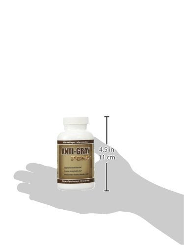 White Smoke MÄRITZMAYER LABORATORIES Anti-Gray Hair 7050 Helps Restore Natural Hair Color 60 Capsules Per Bottle 6 Bottles