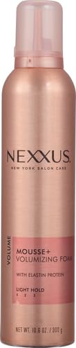 Tan Nexxus Mousse Plus Volumizing Foam, for Volume, 10.6 oz