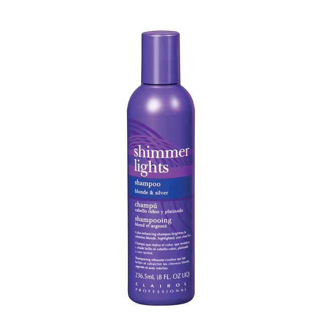 Slate Blue Clairol Shimmer Lights Original Conditioning Shampoo