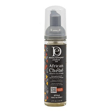 Lavender DESIGN ESSENTIALS African Chebe Strengthening &amp; Curl Perfecting Mousse