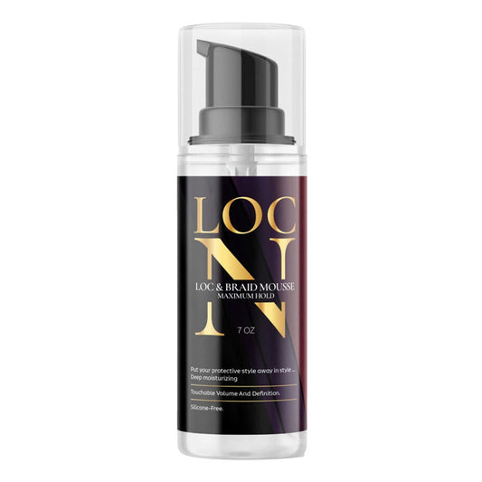 Lavender LOC N Loc &amp; Braid Mousse [Maximum Hold] (7oz)