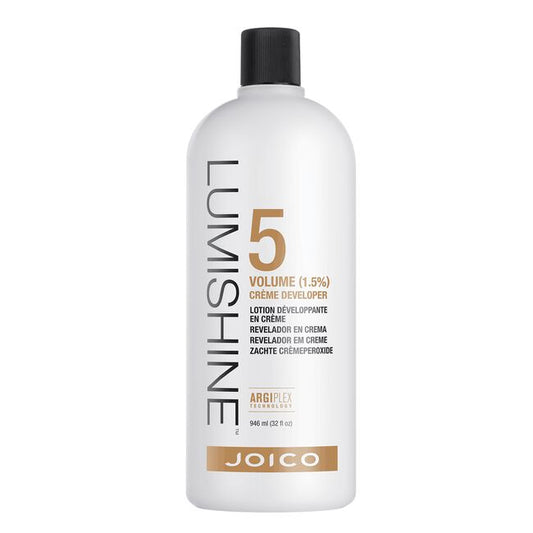 White Smoke Joico Lumishine Creme Developer  5 Volume
