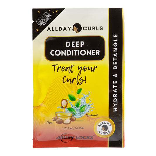 Gold ALLDAY CURLS Deep Conditioner Packet (1.75oz)